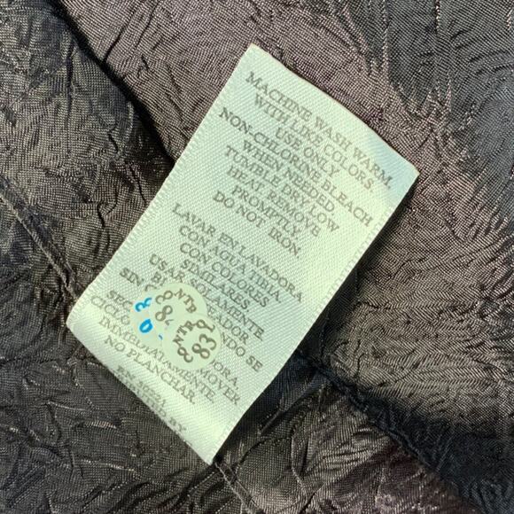 Peri Homeworks Collection 212" by 48" Plum Purple Window Scarf Treatment - Picture 4 of 4